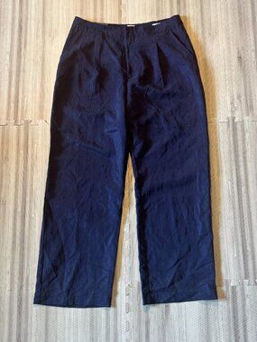 NWT Gap Women's Blue High Rise SoftSuit Trousers